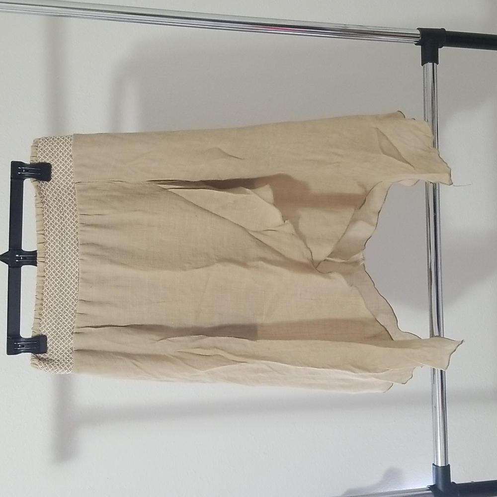 Khaki skirt